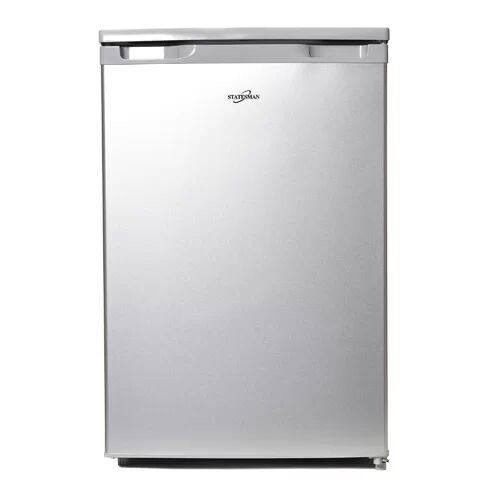 Statesman 3 cu. ft. Upright Freezer Statesman Finish/Colour: Silver  - Size: 3cm H X 58cm W X 51cm D