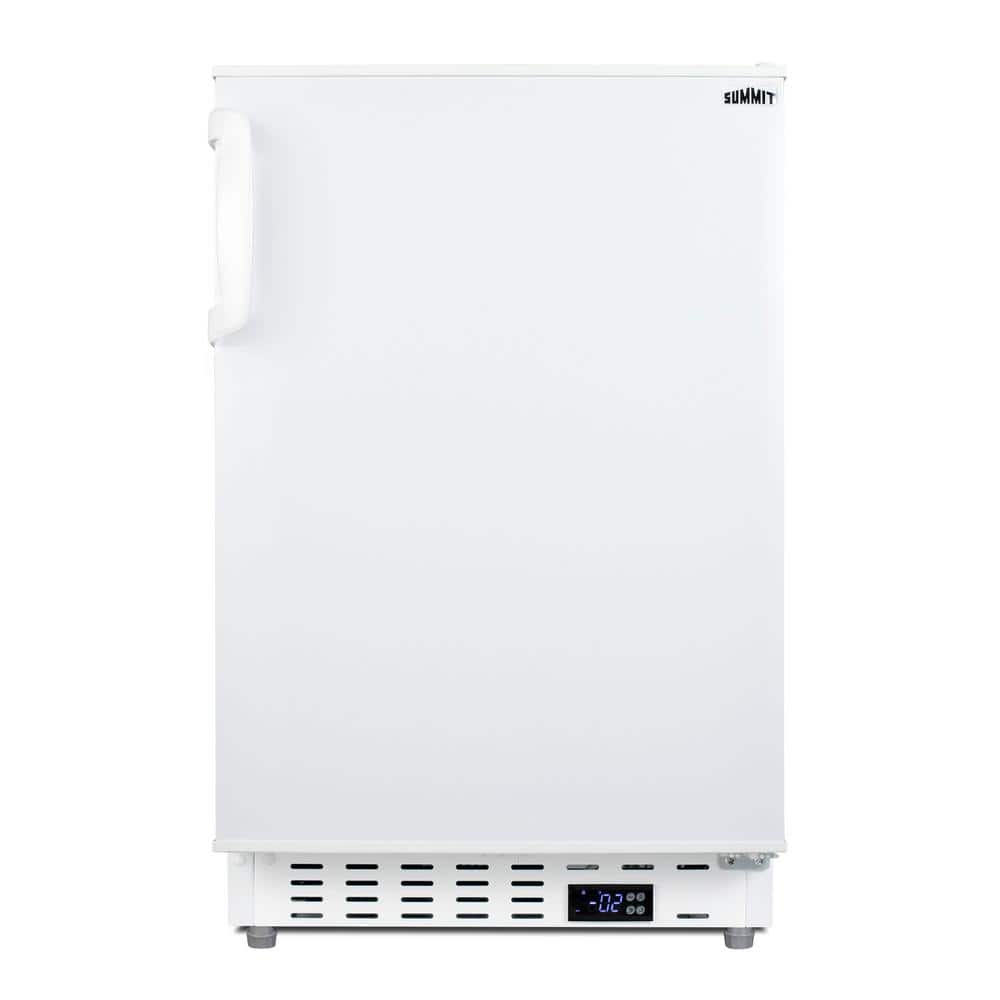 Summit Appliance 2.8 cu. ft. Manual Defrost Upright Freezer In White ADA Compliant