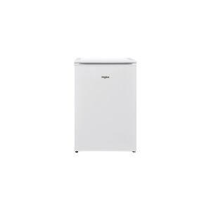 Whirlpool W55VM 1110 W 1 - Køleskab med fryseenhed - fritstående - bredde: 54 cm - dybde: 59.5 cm - højde: 83.8 cm - 122 liter - Klasse F - hvid