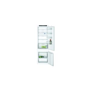 Siemens iQ300 KI87VVSE0 - Køleskab/fryser - bund-fryser - til indbygning - niche - bredde: 56 cm - dybde: 55 cm - højde: 177.5 cm - 270 liter - Klasse E - Glidehængsel