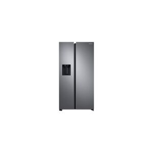 Samsung RS6GA854CB1 - Køleskab/fryser - side-by-side med vanddispenser, isdispenser - Wi-Fi - bredde: 91.2 cm - dybde: 71.6 cm - højde: 178 cm - 635 liter - Klasse C - premium sort stål