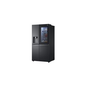 LG Electronics LG GSXV91MCAE - Køleskab/fryser - side ved side med vanddispenser, isdispenser - Wi-Fi - bredde: 91.3 cm - dybde: 73.5 cm - højde: 179 cm - 635 liter