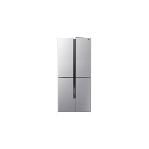 Gorenje NRM8182MX, Fritstående, Fransk dør, Rustfrit stål, LED, LED, 427 L