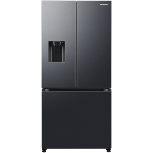 Samsung French door RF50C530EB1/EF Ice and water dispenser 495 l Black Stainless, Black Stainless