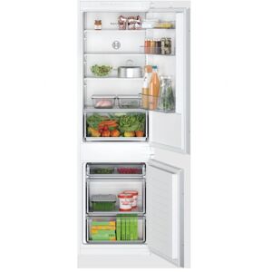 Réfrigérateur combiné intégrable à glissière 267l blanc Bosch KIV86NSE0 - blanc - Publicité