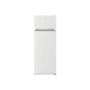 Beko Réfrigérateur Congelateur en Haut RDSA240K20WN 223L 240V 50Hz 38dB Verre Trempé Blanc - Publicité