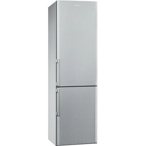 SMEG FC400XP - Frigorifero combinato, 60 cm, acciaio inox antimpronta. Classe energetica A+