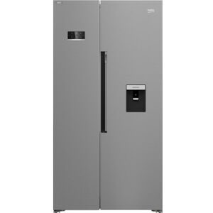 Beko GN163241XBN frigorifero side-by-side Libera installazione 576 L E Argento (GN163241XBN)