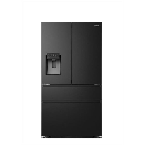 hisense frigorifero 4 porte rf728n4safe classe e 560 lt-black inox