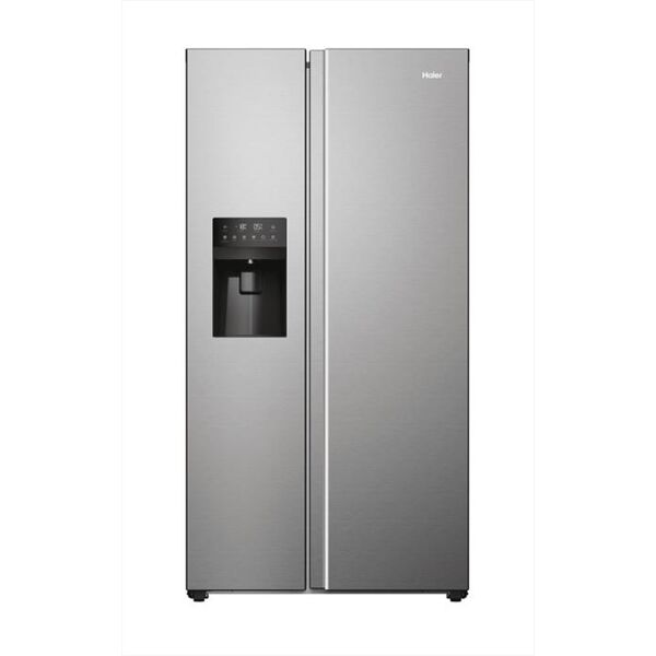 haier frigorifero side by side hsr5918dimp classe d 511l-platino, stainless steel