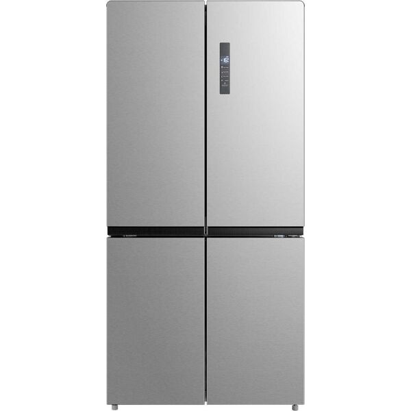 midea rf861fge02 rf861fge02 frigorifero americano side by side capacità 636 litri classe energetica e raffreddamento no frost colore inox