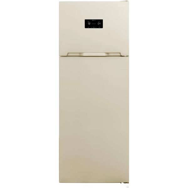 sharp sj-te435h4j sj-te435h4j frigorifero doppia porta capacità 337 litri classe energetica e raffreddamento no frost colore beige