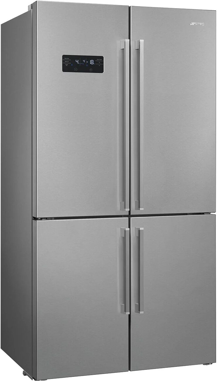 Ⓜ️🔵🔵🔵 Smeg FQ60XDF - Frigorifero, 4 Porte, Libera Installazione, Inox-look, Estetica Un