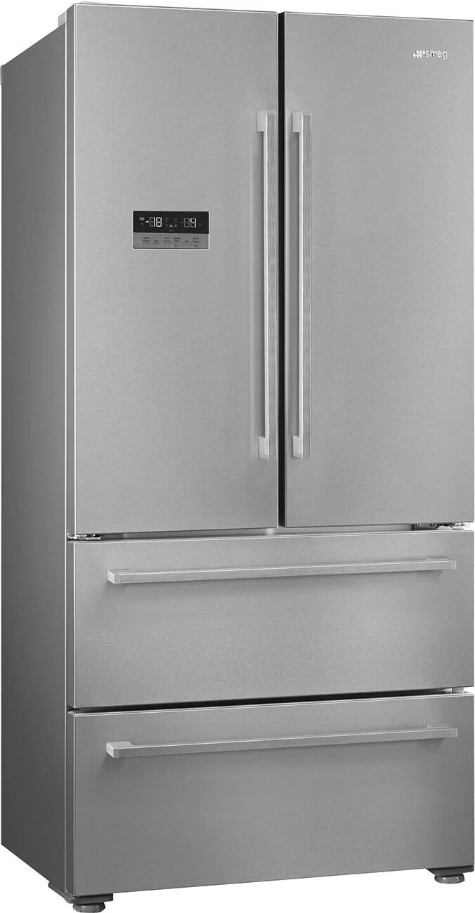 Ⓜ️🔵🔵🔵 Smeg FQ55FXDF - Frigorifero 2 Porte e 2 cassetti,  Inox-look, Ventilato/ NO FROST