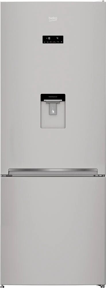 Beko RCNE560E40DSN frigorifero con congelatore Libera installazione 497 L E Argento