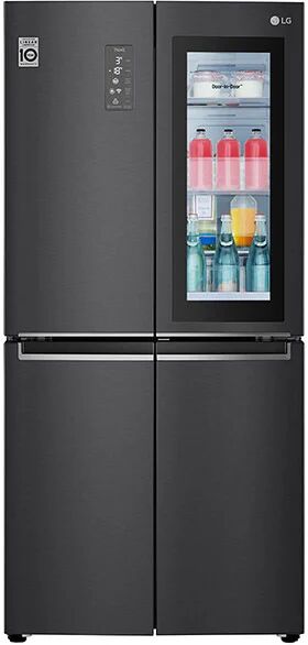 LG InstaView GMQ844MC5E frigorifero side-by-side Libera installazione 530 L E Nero