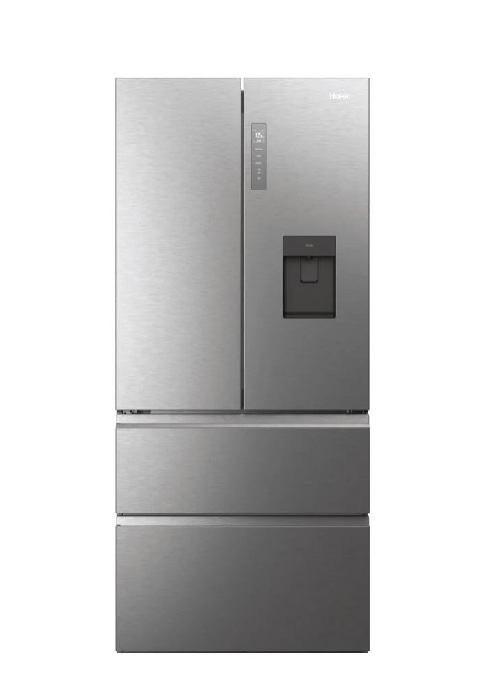 HAIER FD 83 Serie 7 HFW7819EWMP frigorifero side-by-side Libera installazione 537 L E Platino, Acciaio inossidabile