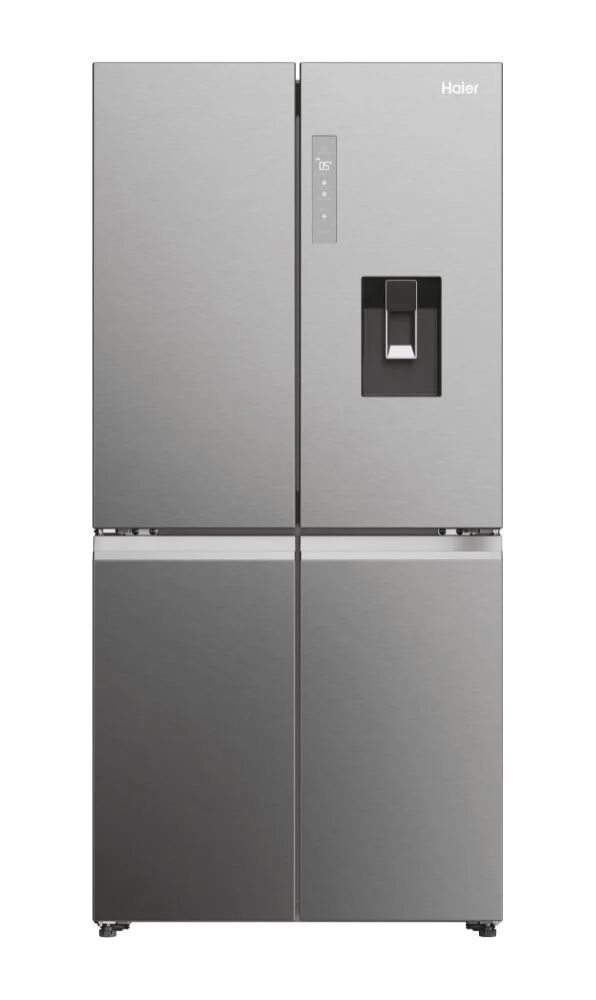 HAIER Cube 83 Serie 5 HCW58F18EWMP frigorifero side-by-side Libera installazione 507 L E Platino, Acciaio inossidabile