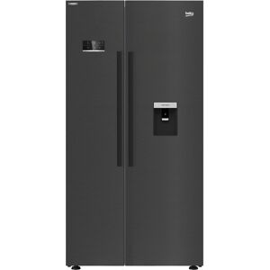 Beko ASD2341VB American Fridge Freezer With In Door Dispenser Black