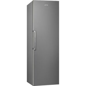 Smeg UKFS18EV2HX Freestanding Tall Larder Fridge - Stainless Steel