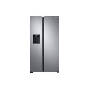 Samsung Series 7 RS68CG883ESLEU American Style Fridge Freezer with SpaceMax™ Technology - Aluminium in Clean Steel