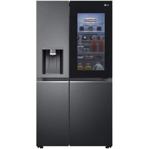 LG GSXV90MCAE American InstaView Fridge Freezer Black PL I W E