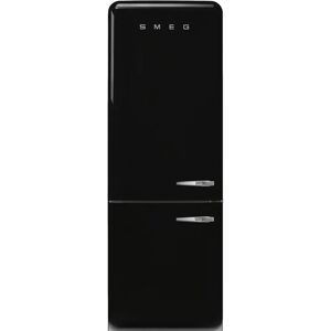 Smeg FAB38LBL5 Black 50s Retro Style Fridge Freezer - Black