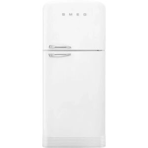 Smeg FAB50RWH5 White 50s Retro Style Fridge Freezer - White