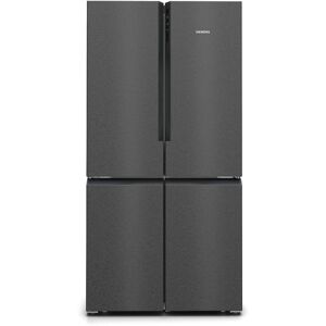 Siemens KF96NAXEAG Black Stainless Steel American Style Fridge Freezer - Black Steel