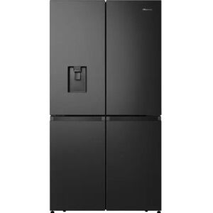 Hisense RQ758N4SWF1 Black American Fridge Freezer - Black