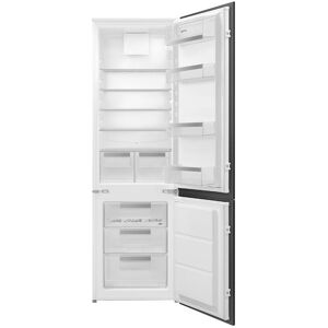 Smeg UKC81721E 55cm White Built-In Fridge Freezer - White