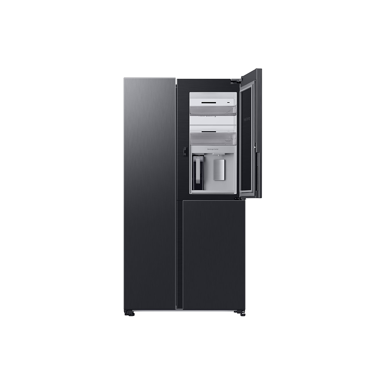 Samsung RS8000 9 Series American Fridge Freezer with Beverage Center™ in Black