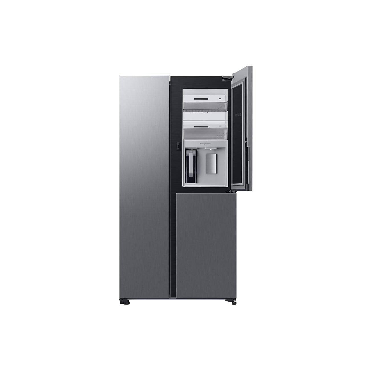 Samsung RS8000 9 Series American Fridge Freezer with Beverage Center™ in Silver