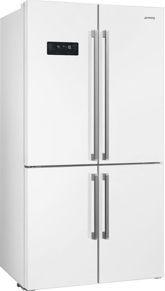 Smeg FQ60BDF American Style Four Door Fridge Freezer - WHITE