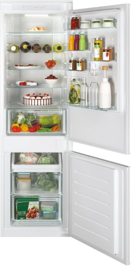 Candy CBT3518FWK Integrated 70/30 White Frost Free Fridge Freezer - White