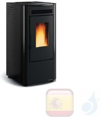 Extraflame Estufa De Pellets Serie Ketty Evo 6.5 Kw Metal Negro 1280211 Con Programador Semanal A+