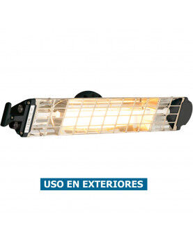 Mo-El Calefactor Halógeno Por Infrarrojo Mo-El 767n Fiore 1800n / 9 M2 / Ip65