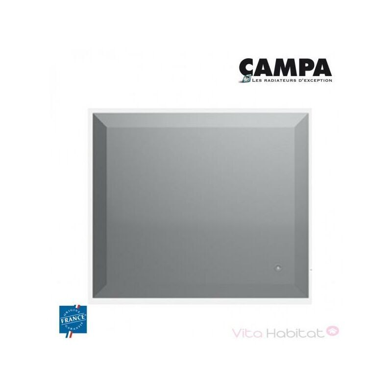 CAMPA Radiateur électrique REVERSO 3.0 Horizontal Gris 1500W REVD15HGRIS