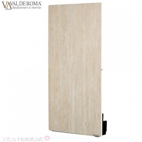 VALDEROMA Radiateur à inertie Touch Silicium Travertin 800W Vertical - Valderoma TV08VET