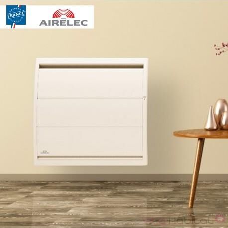 AIRELEC Radiateur electrique Fonte AIRELEC - AIREVO Smart ECOcontrol 1000W Horizontal Blanc - A693423