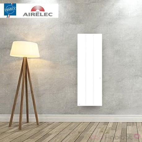 AIRELEC Radiateur electrique Fonte AIRELEC - OZEO Smart ECOcontrol 1000W Vertical Blanc - A693493