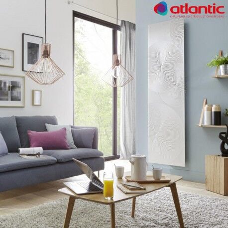 ATLANTIC Radiateur Atlantic IRISIUM SERENITY 1000W Vertical Connecté et Intelligent - 604213