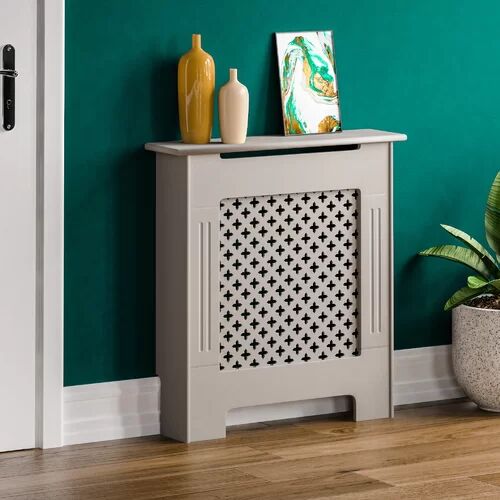 Three Posts Malcolm Radiator Cover Three Posts Size: 82cm H x 78cm W x 19cm D, Finish: Grey  - Size: