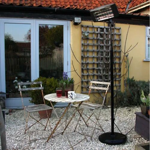 Belfry Heating Nena Electric Patio Heater Belfry Heating  - Size: 16cm H X 9cm W X 81cm D