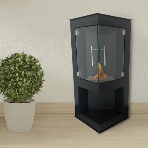 Belfry Heating Esme Bio Ethanol Fire Belfry Heating  - Size: 45.72cm H x 45.72cm W x 3.81cm D