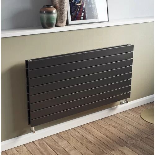 Belfry Heating Andrew Horizontal Flat Panel Radiator Belfry Heating  - Size: 1400cm H X 600cm W X 60cm D