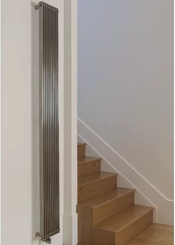 Belfry Heating Benjamin Vertical Designer Radiator Belfry Heating Size: 150cm H x 25.5cm W x 7cm D  - Size: 180cm H x 25.5cm W x 7cm D