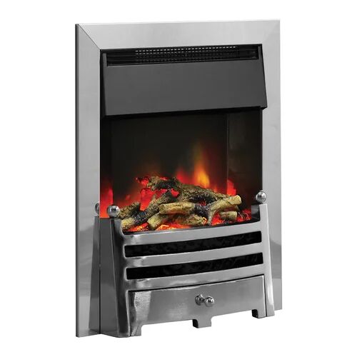 Belfry Heating Milton Electric Inset Fire Belfry Heating Finish: Chrome Kingsize (5')