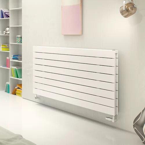 Belfry Heating Andrew Horizontal Flat Panel Radiator Belfry Heating  - Size: 127.1cm H x 60cm W x 11.5cm D