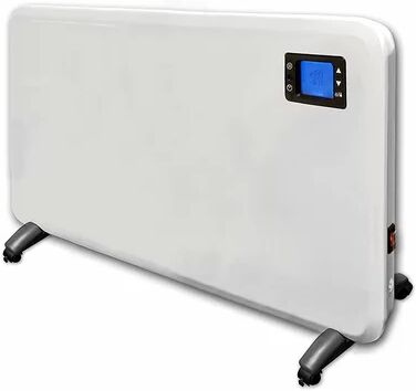 Belfry Heating Brendon 1000W Electric Panel Heater Belfry Heating  - Size: 91cm H X 157cm W X 97cm D